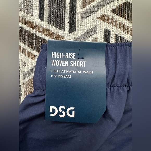 DSG Women’s Water Repellant Notched Woven Short - Inkspot Blue - Picture 7 of 7